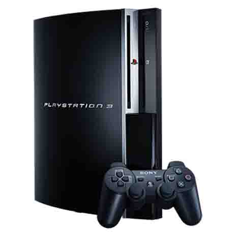 PS3 BLACK FRONT
